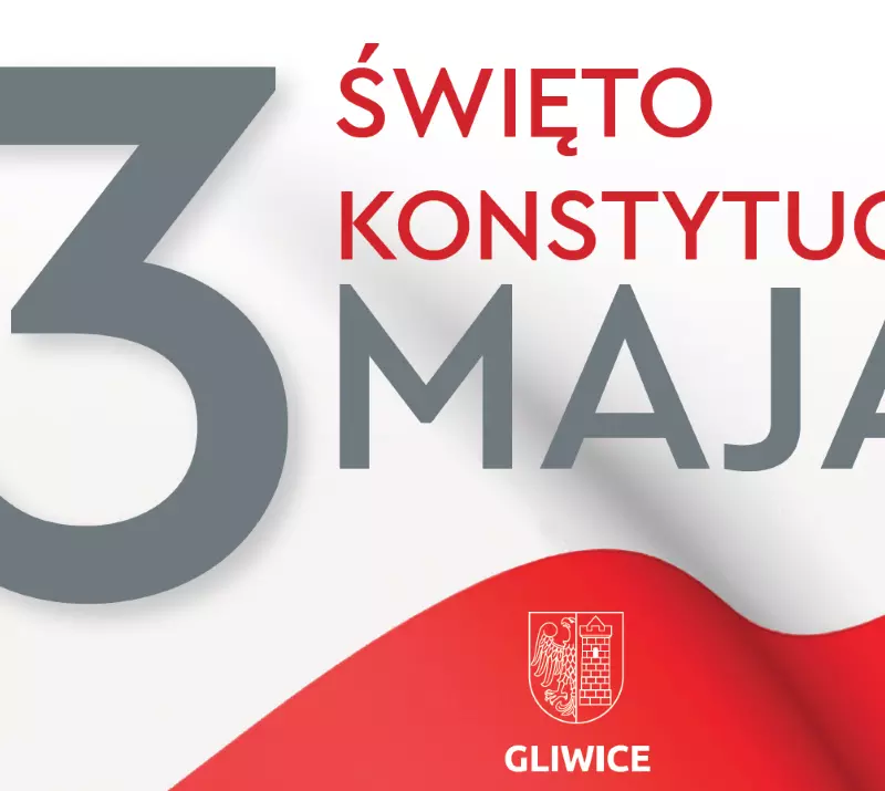 Święto Konstytucji 3 maja w Katowicach. Wywieś flagę i weź udział w uroczystościach!