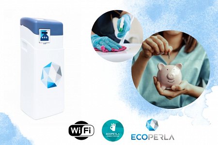 Zmiękczacz wody z WiFi Ecoperla Slimline