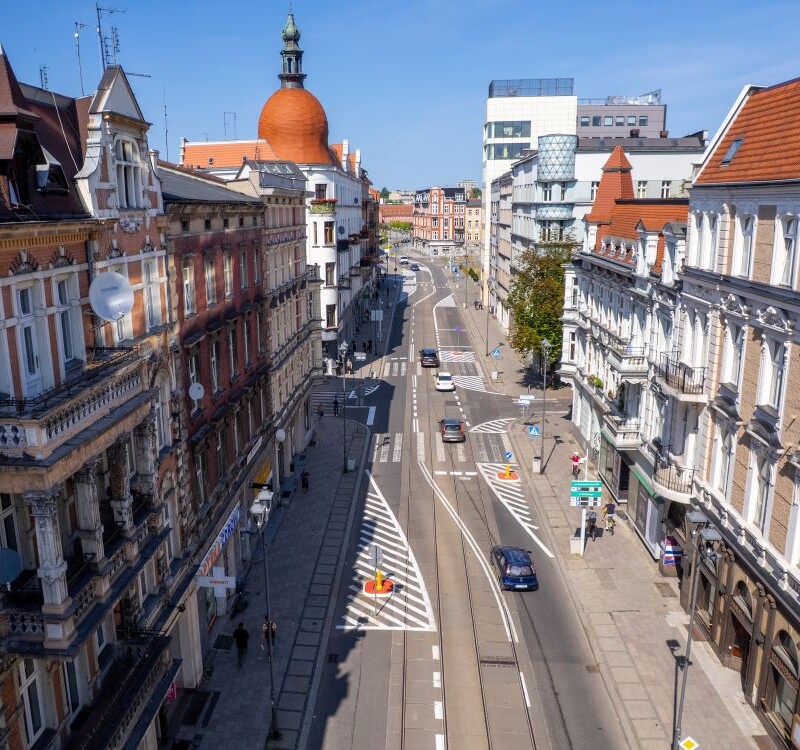 Gliwice testują przyszłość. Ulica Zwycięstwa stanie się przestrzenią dla ludzi