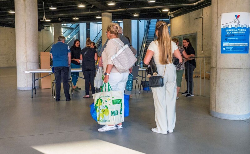 Gliwiczanie pomagają powodzianom. Trwa zbiórka darów!