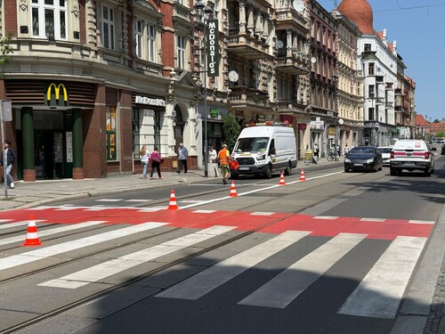Gliwiczanie przetestują nową przestrzeń miejską. Trwa wyznaczanie pasów zwężających