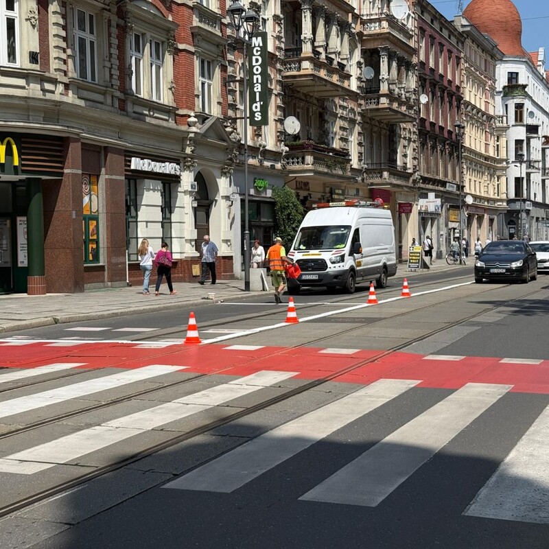 Gliwiczanie przetestują nową przestrzeń miejską. Trwa wyznaczanie pasów zwężających