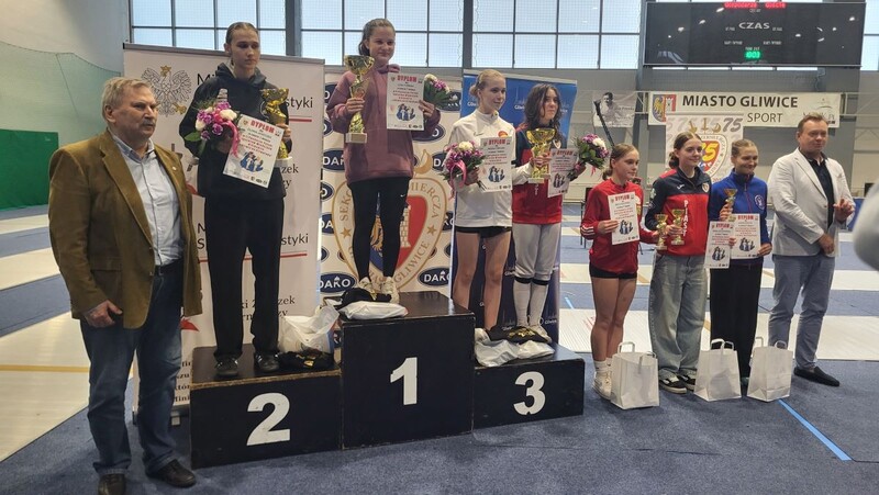 Gliwiczanki na podium Pucharu Polski w szpadzie!
