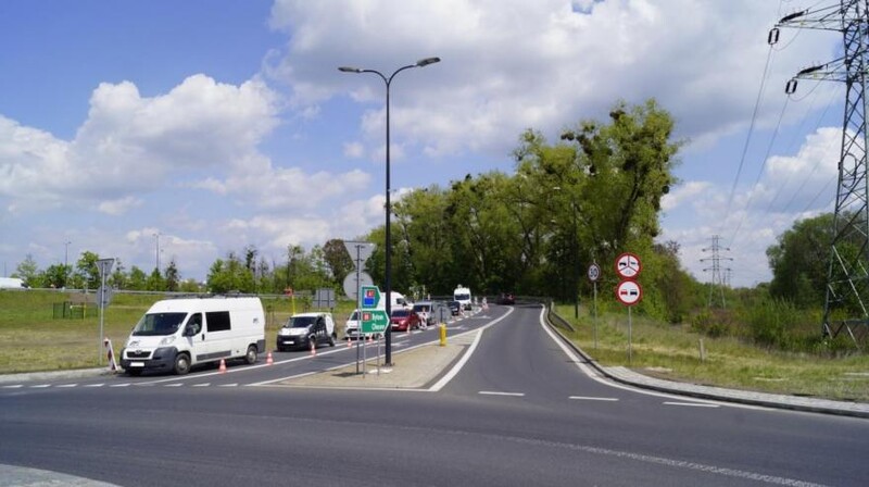 Łącznica Alei Jana Nowaka Jeziorańskiego z DTŚ i ul. Portową gotowa przed czasem