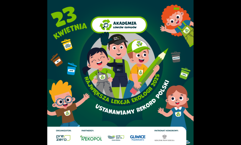 "Największa Lekcja Ekologii" – PreZero ustanowi Rekord Polski w edukacji ekologicznej