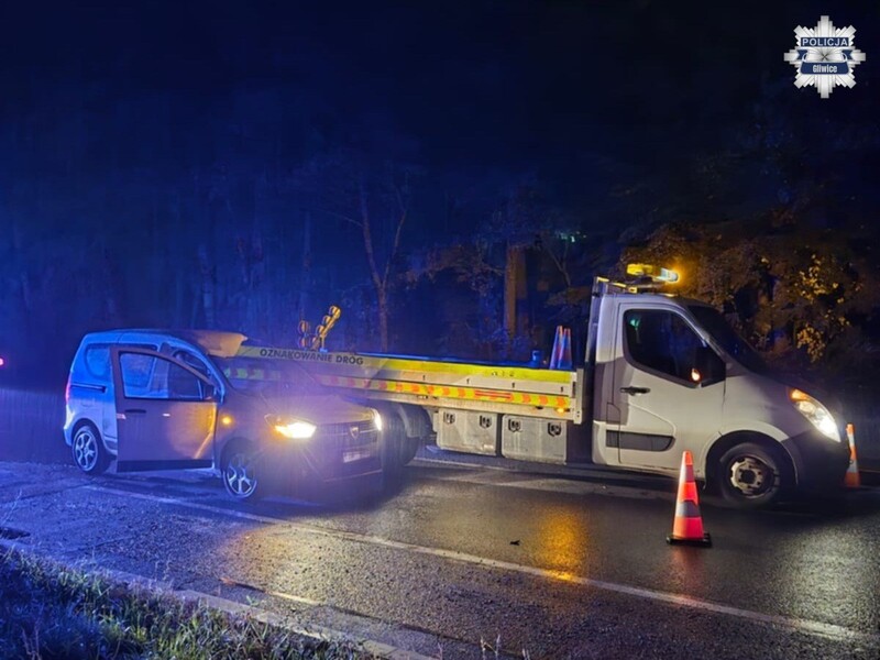 Nietrzeźwy kierowca spowodował kolizję – stracił prawo jazdy