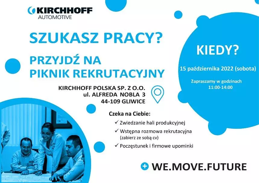 Piknik Rekrutacyjny w firmie Kirchhoff Polska w Gliwicach