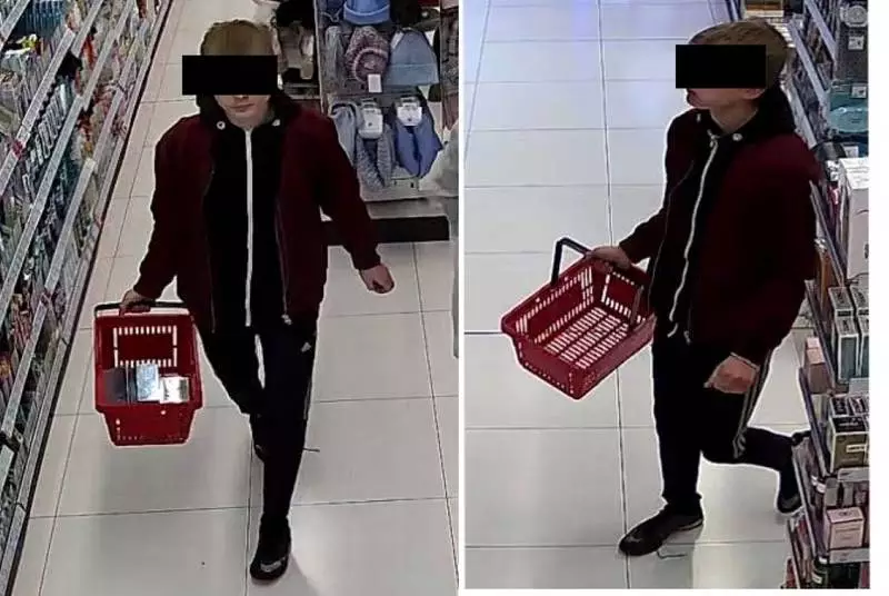 Policja publikuje wizerunek złodzieja. Straty oszacowano na ponad 1000 złotych!