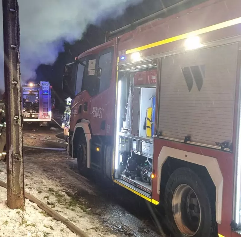 Pożar mieszkania w Gliwicach. Jedna osoba poszkodowana!