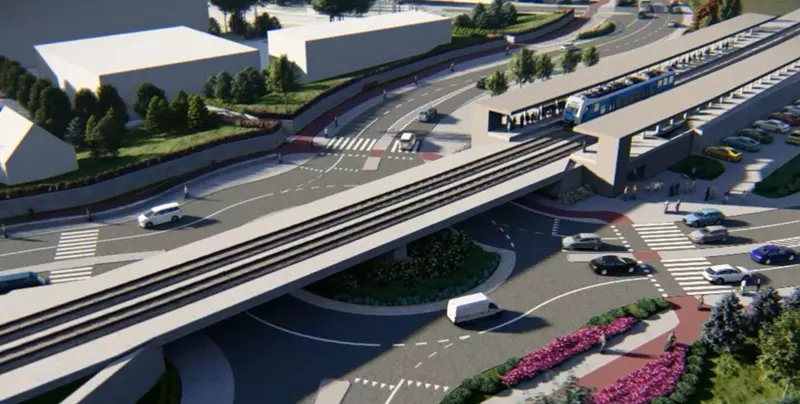 Przebudowa układu drogowego przy stacji Gliwice Łabędy coraz bliższa