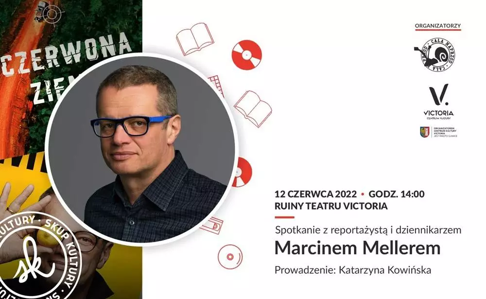 Spotkanie autorskie z Alkiem Rogozińskim, Marcinem Mellerem i Magdaleną Kulus / fot. MBP